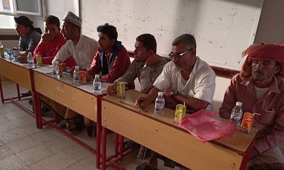 إجراء قرعة دوري الذكرى الرابعة لتحرير المكلا وساحل حضرموت بلواء شبام