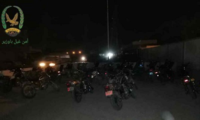 الأجهزة الأمنية بغيل باوزير تنفذ حملة ضبط الدراجات النارية المخالفة لأنظمة السير