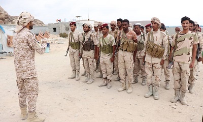 التوجية المعنوي للمنطقة العسكرية الثانية في نزول ميداني لنقطة شموسة التابعه للواء النخبة