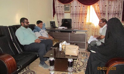 لجنة مهرجان الالفة للزواج الجماعي الاول بالقطن تناقش سبل الشراكة مع جمعية المرأة للتنمية