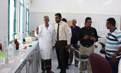 تدشين مختبر المياه المركزي النموذجي التابع للمؤسسة المحلية للمياه والصرف الصحي بساحل حضرموت