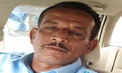 وكيل وادي حضرموت عصام الكثيري ينعي الشهيد ملازم ثاني / أنور سعيد راضي العامري