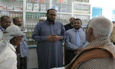 افتتاح معرض المستلزمات الزراعية و مشتل الأرض الخضراء بمديرية تريم