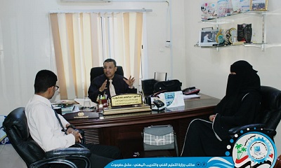 الدكتور الحوثري يلتقي بنقابة المهندسين اليمنيين فرع - حضرموت