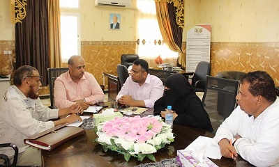 وكيل وزارة الصحة والسكان مدير عام الصحة بساحل حضرموت يرأس اجتماعاً مع المختصين في الجانب الدوائي