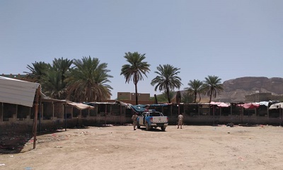 منع بيع القات بمديرية القطن للوقاية من وباء كورونا