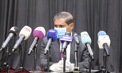 محافظ حضرموت يوجه المؤسسات الحكومية الإيرادية بدعم جهود الوقاية من كورونا وايداع مبلغ 50 مليون ريال لحساب الاجراءات الإحترازية للمرض