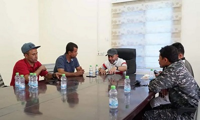 العميد التميمي يناقش مع مدير صندوق النظافة والتحسين آلية إغلاق أسواق الأسماك والخضروات بالمكلا وضرورة توفير البدائل