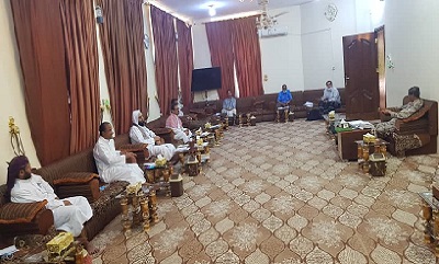 محافظ حضرموت يلتقي لجنة جمع التبرعات لمكافحة كورونا ويؤكد على الدور الوطني والإنساني المناط باللجنة