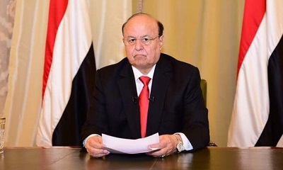 الرئيس هادي يوقف العمل بقرار وقف الوزير الجبواني عن العمل