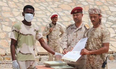 المقدم النموري يختتم الدورة التأهيلية لأفراد قوات خفر السواحل في الإسعافات الأولية والإنقاذ للغريق