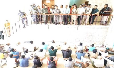كإجراءات احترازية من خطر كورونا ..الإفراج عن 200 سجين في حضرموت
