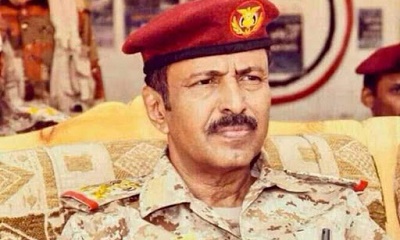 محافظ حضرموت يعزي قائد ومنتسبي المنطقة العسكرية الأولى في وفاة اللواء الركن أحمد علي هادي قائد اللواء 315 مدرع بمديرية ثمود، المدير الأسبق لمكتب فخامة الرئيس