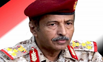 الشيخ بن حبريش يُعزي قيادة ومنتسبي المنطقة العسكرية الأولى في وفاة قائد اللواء 135مشاة بمديرية ثمود