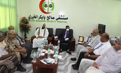 المحافظ البحسني يفتتح جناح عزل حالات الحميات بمستشفى بابكر الخيري ويشيد بخدماته الطبية المقدمة للمواطنين