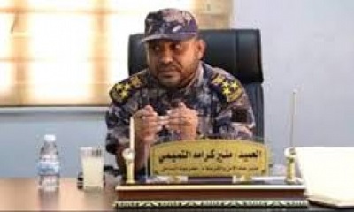 العميد التميمي يعقد إجتماع بعدد من الضباط لتدارس الخطة الأمنية لشهر رمضان وتنفيذها
