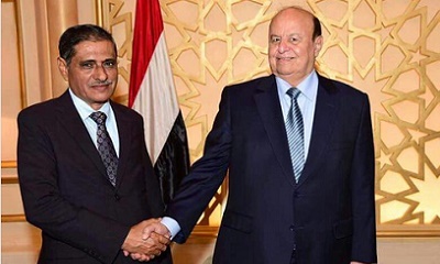 محافظ حضرموت يرفع برقية تهنئة الى فخامة رئيس الجمهورية بمناسبة حلول شهر رمضان المبارك والذكرى الرابعة لتحرير ساحل حضرموت في الـ 24 من إبريل 2016م