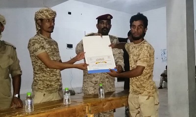 تنفيذا لتوجيهات القائد البحسني شعبة الهندسة بالمنطقة العسكرية الثانية تكرم مبرزيها