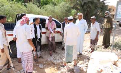 مدير عام سيئون يتفقد أضرار المنخفض الجوي بسيئون ويوجه المكاتب التنفيذية ذات الإختصاص بالتحرك السريع والمباشر لإبعاد الأضرار ومعالجتها