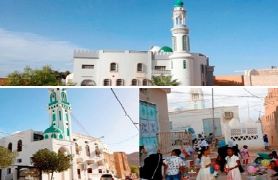 ثلاثة من مساجد آل السقاف وبن موسى وعمر حيمد يشهدن ختائم ليلة 11 من رمضان بمدينة سيئون