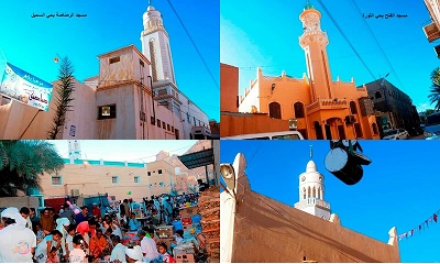 بأحياء سيئون 6 مساجد يشهدن ختائم ليلة 13 من رمضان بأحياء سيئون
