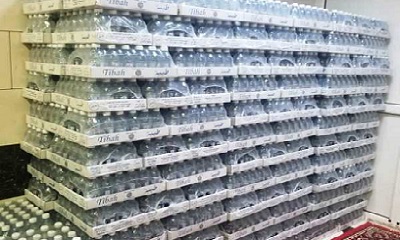 العمودي يشيد بمصنع طيبة للمياه المعدنية بوادي حضرموت للاستجابة في دعم مراكز العزل العلاجي
