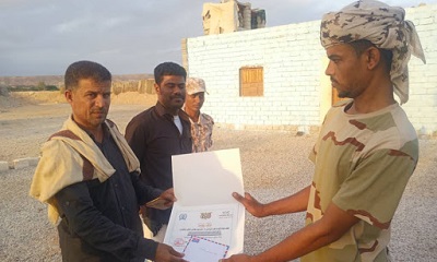 المقدم النموري يكرم أفراد نقطة عسد الفاي ويشيد بحسهم الأمن ويقظتهم العسكرية العالية
