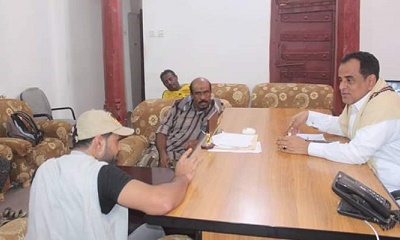 مدير عام مديرية شبام يلتقي مدير الثقافة بالمديرية لتنسيق وتعزيز العمل بالمكتب وتفعيل مركز بدوي زبير للمورث الشعبي