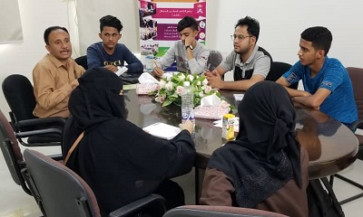 قيادة مبادرة أنت وطن تعقد اجتماعها الدوري لمناقشة إعداد الخطط الشهرية