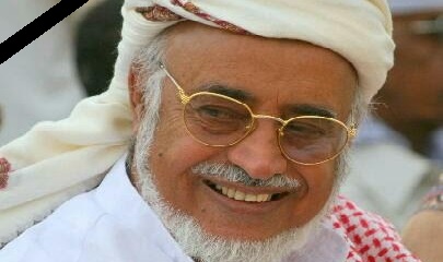 محافظ حضرموت ينعي الشخصية المرجعية والاجتماعية الشيخ عوض بن منيف الجابري نائب رئيس مرجعية حلف قبائل حضرموت الوادي والصحراء