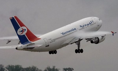 الخطوط الجوية اليمنية تنفي رفع أسعار التذاكر وتؤكد قرب تشغيل رحلاتها من وإلى اليمن