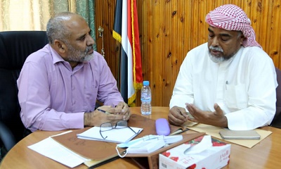 الوكيل الكثيري يشيد بدور لجنة جمع التبرعات لمواجهة فيروس كورونا بوادي حضرموت والصحراء في دعم القطاع الصحي