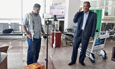 مطار سيئون الدولي يستأنف حركة الطيران التجاري ويجهز بكاميرات حرارية اضافية