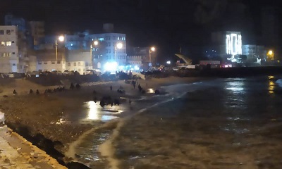 مركز السيطرة البحرية بخفر السواحل بحضرموت يحذر من الاغتسال في شواطئ المحافظة بالمساء