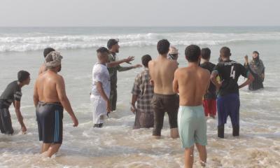 لم تسجل خلاله أي حالة وفاة لحادث غرق .. قوات خفر السواحل بحضرموت تنجح في تنفيذ الخطة الأمنية الميدانية لموسم نجم البلدة