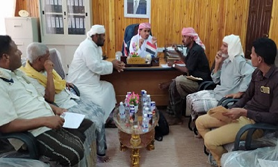 اجتماع لجنة المناقصات بمديرية ثمود لفتح مظاريف مشروع تاهيل شبكة كهرباء ثمود.. مقصر.. سطول ثمود.