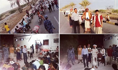 الأجهزة الأمنية بغيل باوزير تنفذ حملة ملاحقة الدراجات النارية المخالفة لأنظمة السير في جولة الريان