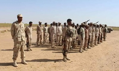 لواء الدفاع الساحلي يدشن المرحلة الاخيرة من المرحلة الثانية من العام التدريبي
