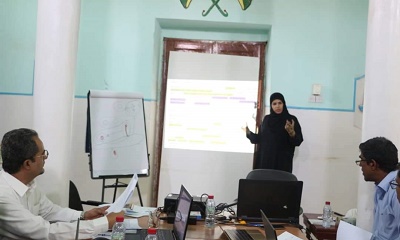 ورشة عمل بسيئون لمناقشة إستمارة التسجيل التمهيدية الخاصة بضم المناطق الأثرية والبيئية لقائمة التراث العالمي اليونسكو
