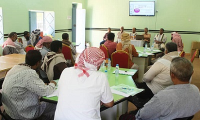 تدشين دورة تقييم أدوات العمل التوجيهي لمحور القطن وحورة وعمد وحريضة ورخيه