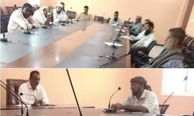مدير تربية الريدة وقصيعر يلتقي بفريق التوجيه الفني بالمديرية