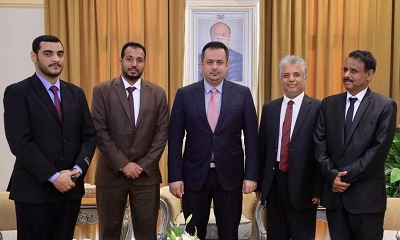 ناطق مؤتمر حضرموت الجامع : لقاء رئيس الوزراء بممثلي المؤتمر بوصفه شريك في التشكيل الحكومي القادم