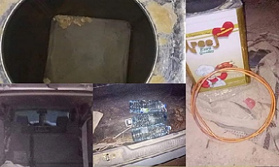 الأجهزة الأمنية بمديرية تريم تضبط مصنع محلي للخمور البلدي
