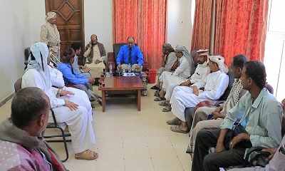 الوكيل المساعد لوادي حضرموت يوجة بفحص الـ بي سي آر للمسافرين المنتهية إقامتهم وتأشيراتهم