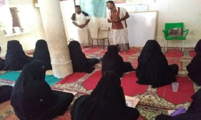 مدير محو الأمية بالقطن يتفقد سير الدراسة لتعليم الكبار بمركزي العقاد ومنخر