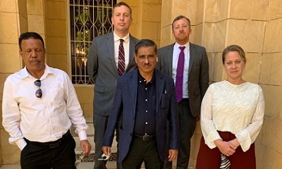 محافظ حضرموت يلتقي بالرياض القائم بأعمال سفارة الولايات المتحدة الأمريكية لدى بلادنا