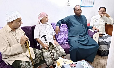 مدير عام تريم يلتقي عاقل حي السوق وأعيان المنطقة