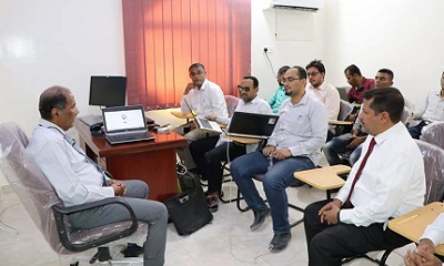 إفتتاح قاعة التدريب بكلية التعليم المفتوح وتدشين ورشة العمل الخاصة بالتعليم الإلكتروني بجامعة سيئون