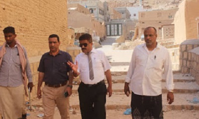 مدير عام الصندوق الاجتماعي في زيارة خاصة لمديرية شبام حضرموت