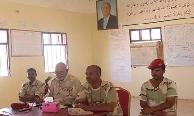 ضمن الخطة الشهرية..ركن التوجيه المعنوي بلواء الريان يلقي محاضرة حول الجاهزية القتالية